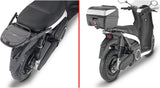 Baúl Monolock Negro 29 Lt Plastico - Givi Compatible Con Seat Mo 125 (2022-2024)