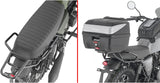 Baúl Monolock Negro Tech 29 Lt Plastico - Givi Compatible Con Brixton Felsberg 125 (2023-2024)