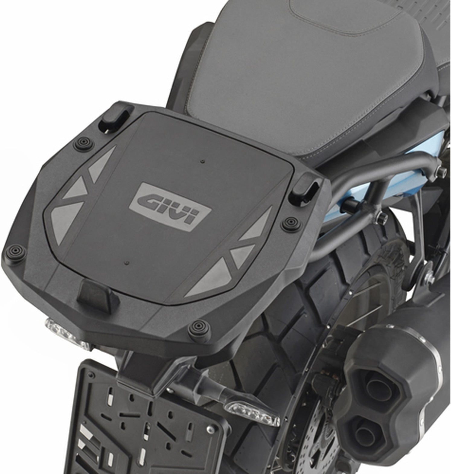 Monokey Trekker Dolomiti Aluminium Top Case - 30 Lt Trekker Dolomiti Aluminium - Givi Compatible With Qj Motor Srt 600 Sx (2024)