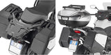 Baúl Monokey Trekker Aluminio Negro 33 Lt 6Kg Trekker Aluminio - Givi Compatible Con Honda Nt 1100 (2022-2024)