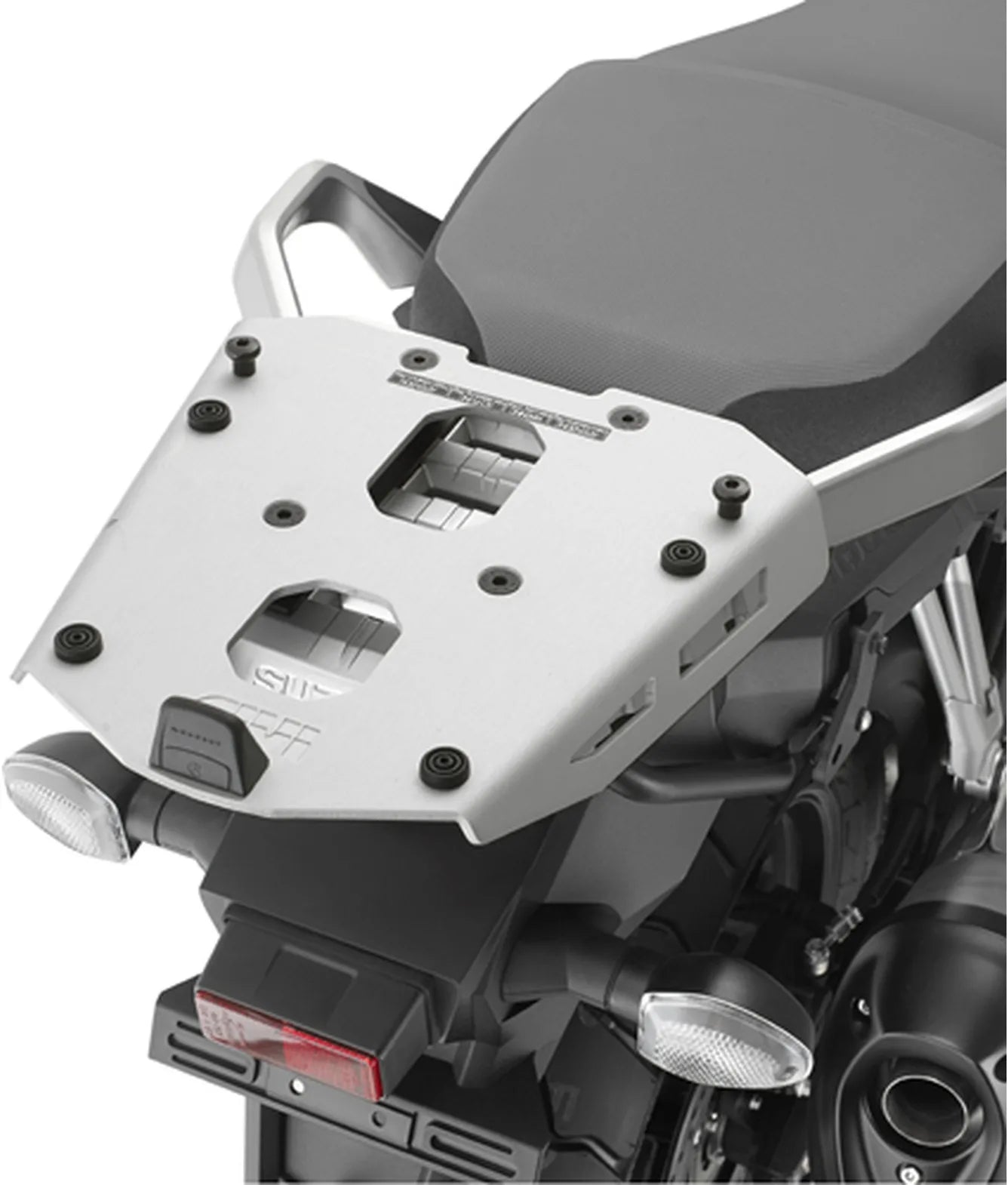 Baúl Monokey Carbon Look 47 Lt 6Kg Plastico - Givi Compatible Con Suzuki Dl 650 V-Strom (2017-2024)