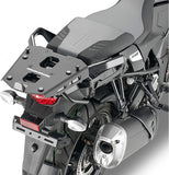 Monokey Trekker Lite Black Top Case - 35 Lt 6Kg Trekker Lite Technopolymer - Givi Compatible With Suzuki V-Strom 1050 - Xt - Se (2020-2024)