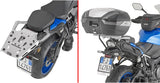 Monokey Arena Black Top Case - 45 Lt Arena Technopolymer - Givi Compatible With Suzuki Gsx-S 1000 Gx (2024)