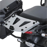 Monokey Trekker Black Aluminium Top Case - 46 Lt 6Kg Trekker Aluminium - Givi Compatible With Kawasaki Versys 1000 (2015-2016)