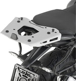 Monokey Trekker Aluminium Top Case - 52 Lt 6Kg For Original Rack Trekker Aluminium - Givi Compatible With Bmw R 1200 Rs (2015-2018)