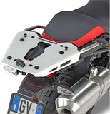 Monokey Trekker Outback Evo Smart Anodized Aluminium Top Case - 58 Lt 6Kg For Original Rack Trekker Outback Evo Smart Anodized Aluminium - Givi Compatible With Bmw F 850 Gs (2021-2023)