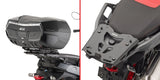 Baúl Monokey Trekker Aluminio Negro 33 Lt Por Portapaquetes Original Trekker Aluminio - Givi Compatible Con Bmw C 400 X (2025)
