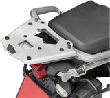 Monokey Trekker Black Aluminium Top Case - 33 Lt 6Kg Trekker Aluminium - Givi Compatible With Triumph Tiger 1200 (2018)