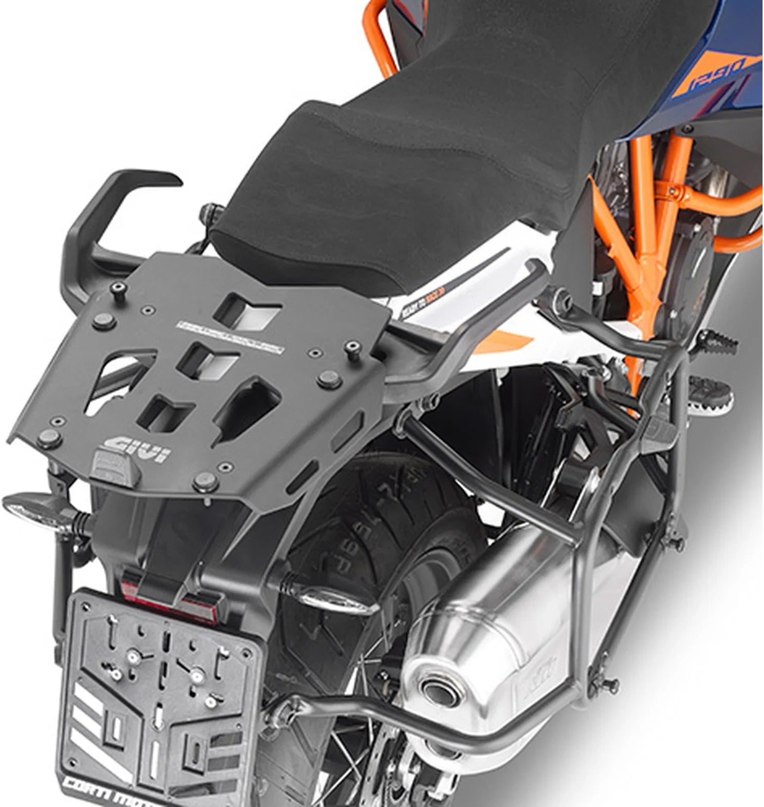 Baúl Monokey Arena Negro Tech 45 Lt Arena Plastico - Givi Compatible Con Ktm 1290 Super Adventure R (2021-2024)