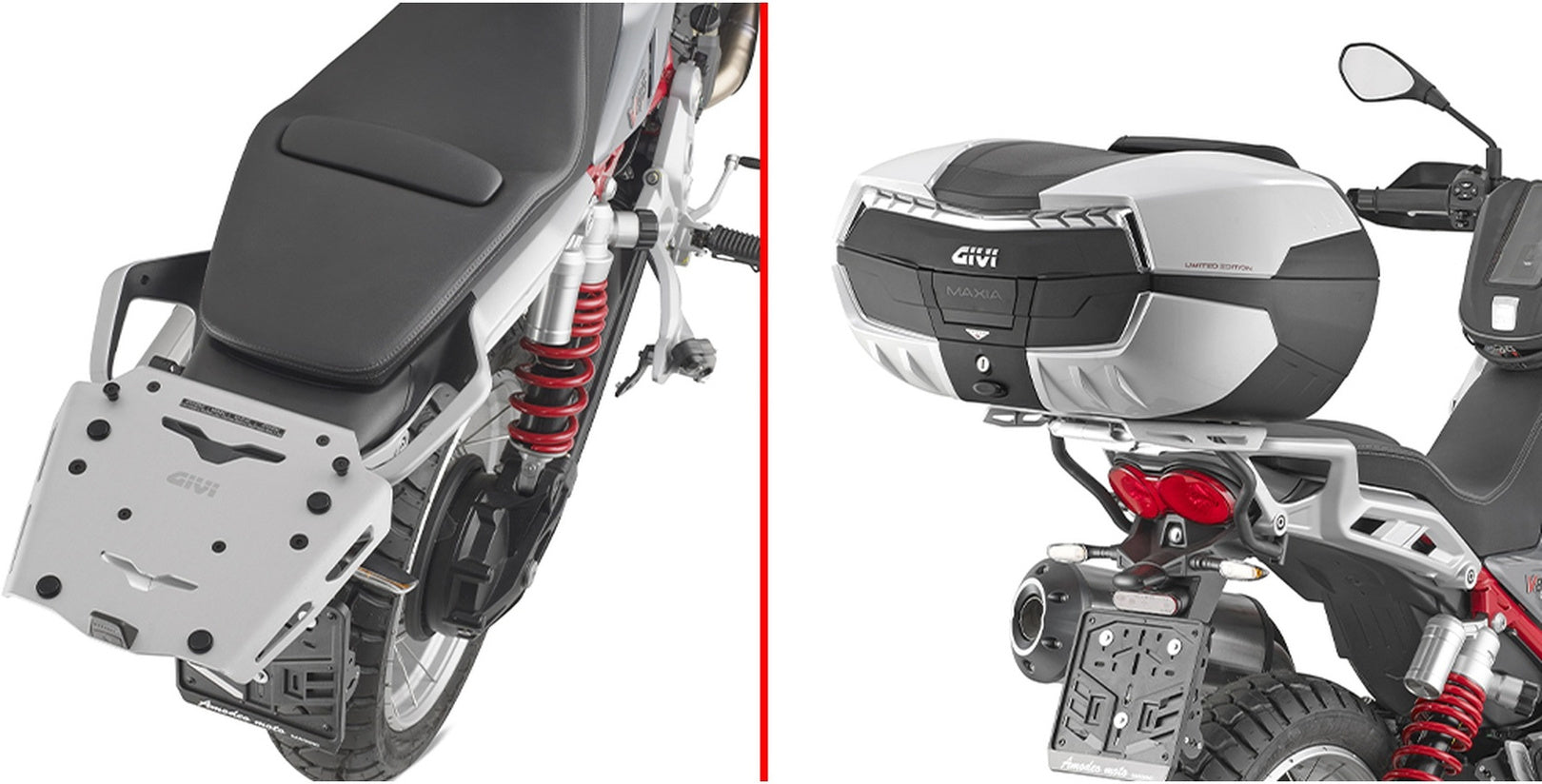Baúl Monokey Trekker Dolomiti Aluminio 46 Lt Trekker Dolomiti Aluminio - Givi Compatible Con Moto Guzzi V85 Tt (2024)