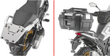 Monokey Arena Black Top Case - 45 Lt 6Kg Arena Technopolymer - Givi Compatible With Kove Moto 510 X (2024)