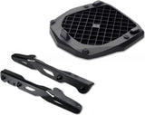 Monokey Trekker Outback Evo Smart Anodized Aluminium Top Case - 58 Lt Trekker Outback Evo Smart Anodized Aluminium - Givi Compatible With Suzuki V-Strom 250 (2017-2021)