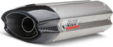 Tubo De Escape Con Homologación Acústica Suono Acero Carbono - Mivv Compatible Con Kawasaki Zx-10R (2007-2008)