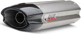 Exhaust Tip With Noise Certification Suono Stainless Steel Carbon - Mivv Compatible With Honda Cbr 600 Rr (2005-2006)