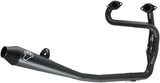 Sistema De Escape Completo Sin Homologación Acústica Conical Acero Inox Negro - Termignoni Compatible Con Triumph Street Twin (2016-2020)