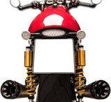 Escape Doble Con Homologación Acústica Conical Acero Inox - Termignoni Compatible Con Triumph Truxton (2016-2020)