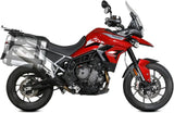 Tubo De Escape Con Homologación Acústica Oval Titano - Mivv Compatible Con Triumph Tiger 900 - Gt - Pro (2021-2024)