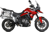 Tubo De Escape Con Homologación Acústica Speed Edge Acero Carbono - Mivv Compatible Con Triumph Tiger 900 - Gt - Pro (2021-2024)