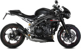Tubo De Escape Sin Catalizador Y Sin Homologación Acústica Mk3 Carbono - Mivv Compatible Con Triumph Speed Triple R Rs (2018-2020)