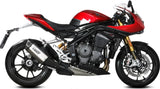 Tubo De Escape Con Homologación Acústica Sr-1 Titano - Mivv Compatible Con Triumph Speed Triple 1200 Rr - Rs (2021-2024)