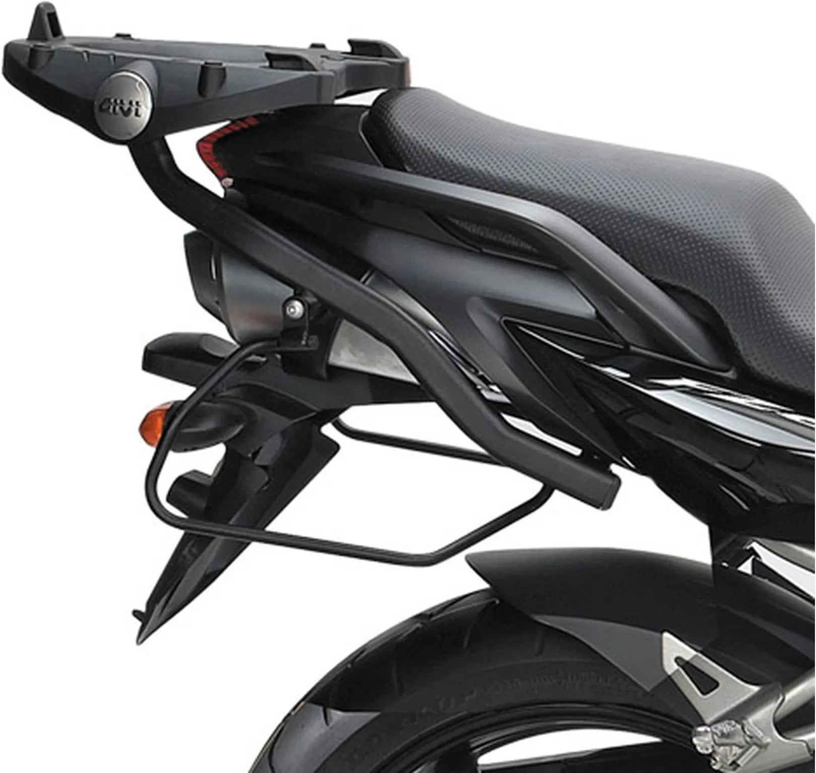 Alforjas Laterales Negro 60 Lt Nylon - Givi Compatible Con Yamaha Fz-6 - Fazer (2004-2006)