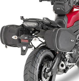 Alforjas Laterales Negro 60 Lt Nylon - Givi Compatible Con Yamaha Mt-09 Tracer (2015-2017)