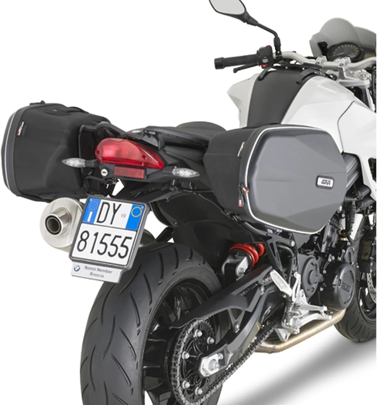 Alforjas Laterales Negro 60 Lt Nylon - Givi Compatible Con Bmw F 800 Gt (2013-2019)