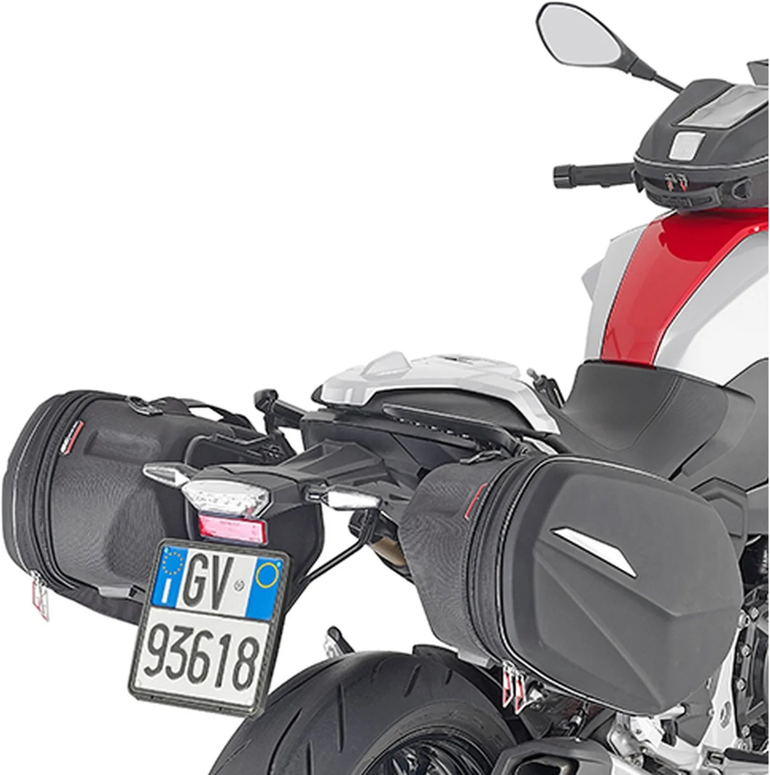 Alforjas Laterales Corium Negro 26 Lt Corium Nylon - Givi Compatible Con Bmw F 900 R (2020-2024)