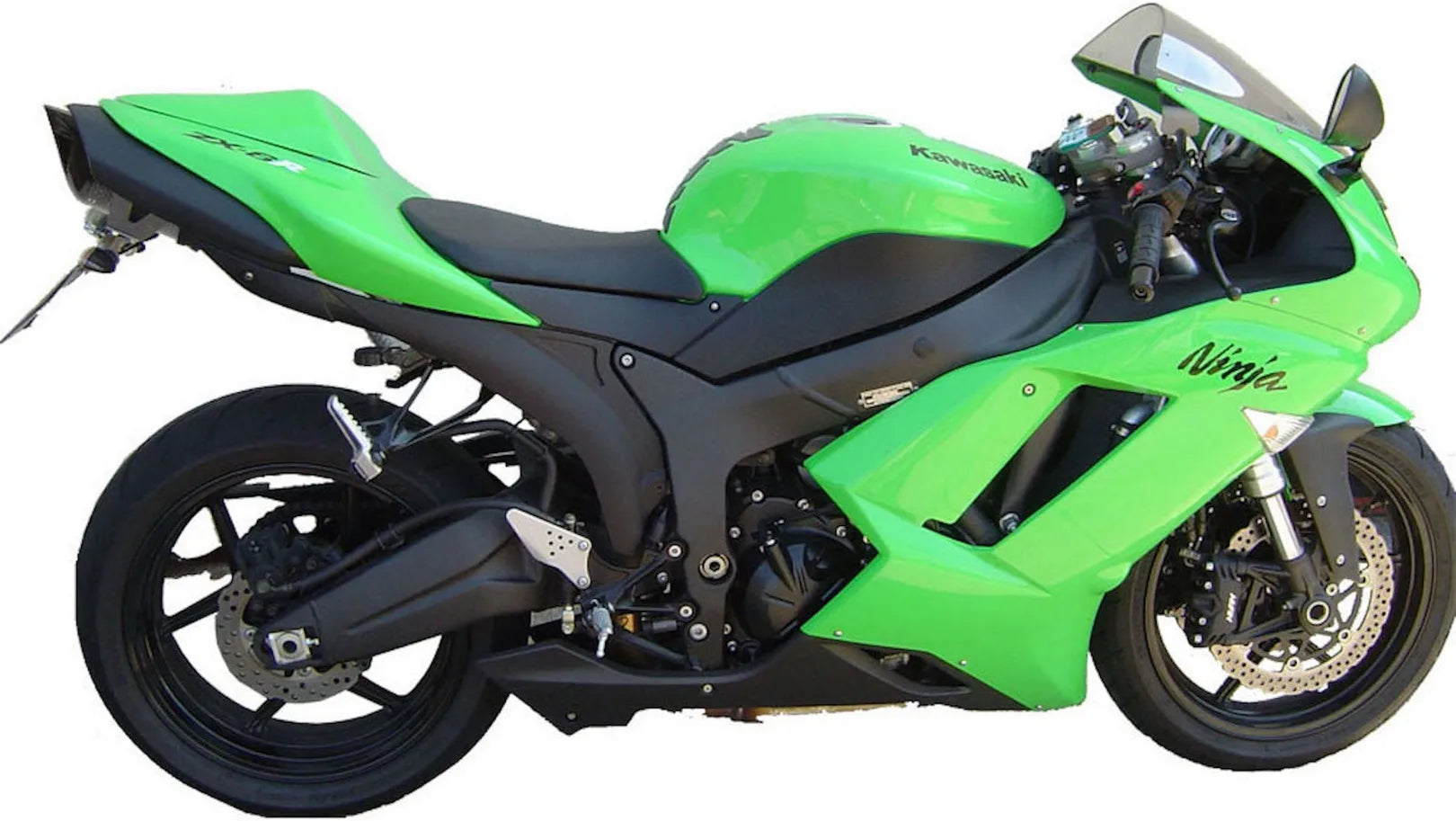 Tubo De Escape Con Homologación Acústica Tiburon Carbon Look - Gpr Compatible Con Kawasaki Zx-6R (2007-2008)