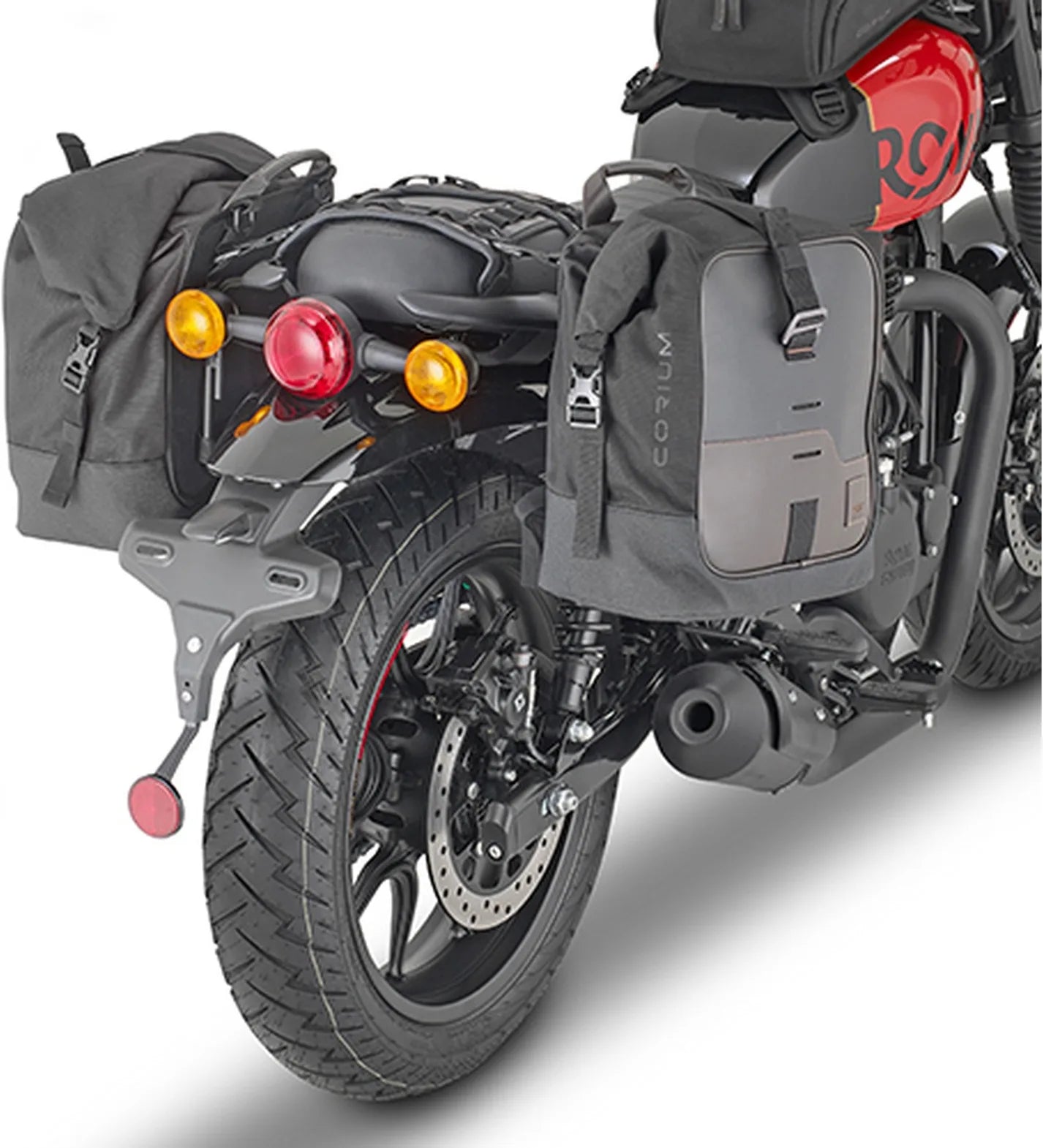 Soporte Para Alforjas Laterales Mt501 - Givi Compatible Con Royal Enfield Hntr 350 (2022-2024)