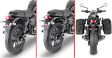 Alforjas Laterales Negro 60 Lt Nylon - Givi Compatible Con Triumph Bonneville T120 (2016-2024)