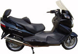 Sistema De Escape Completo Con Catalizador Y Homologación Acústica Trioval Acero - Gpr Compatible Con Suzuki An 650 Burgman (2002-2012)