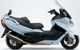 Sistema De Escape Completo Con Catalizador Y Homologación Acústica Trioval Acero - Gpr Compatible Con Suzuki An 650 Burgman (2013-2016)