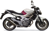 Tubo De Escape Con Homologación Acústica Trioval Acero - Gpr Compatible Con Suzuki Gladius 650 (2008-2015)