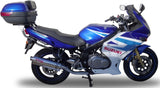 Tubo De Escape Con Homologación Acústica Trioval Acero - Gpr Compatible Con Suzuki Gs 500 E - F (1989-2007)