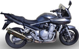 Tubo De Escape Con Homologación Acústica Trioval Acero - Gpr Compatible Con Suzuki Gsf Bandit 650 - S (2007-2014)