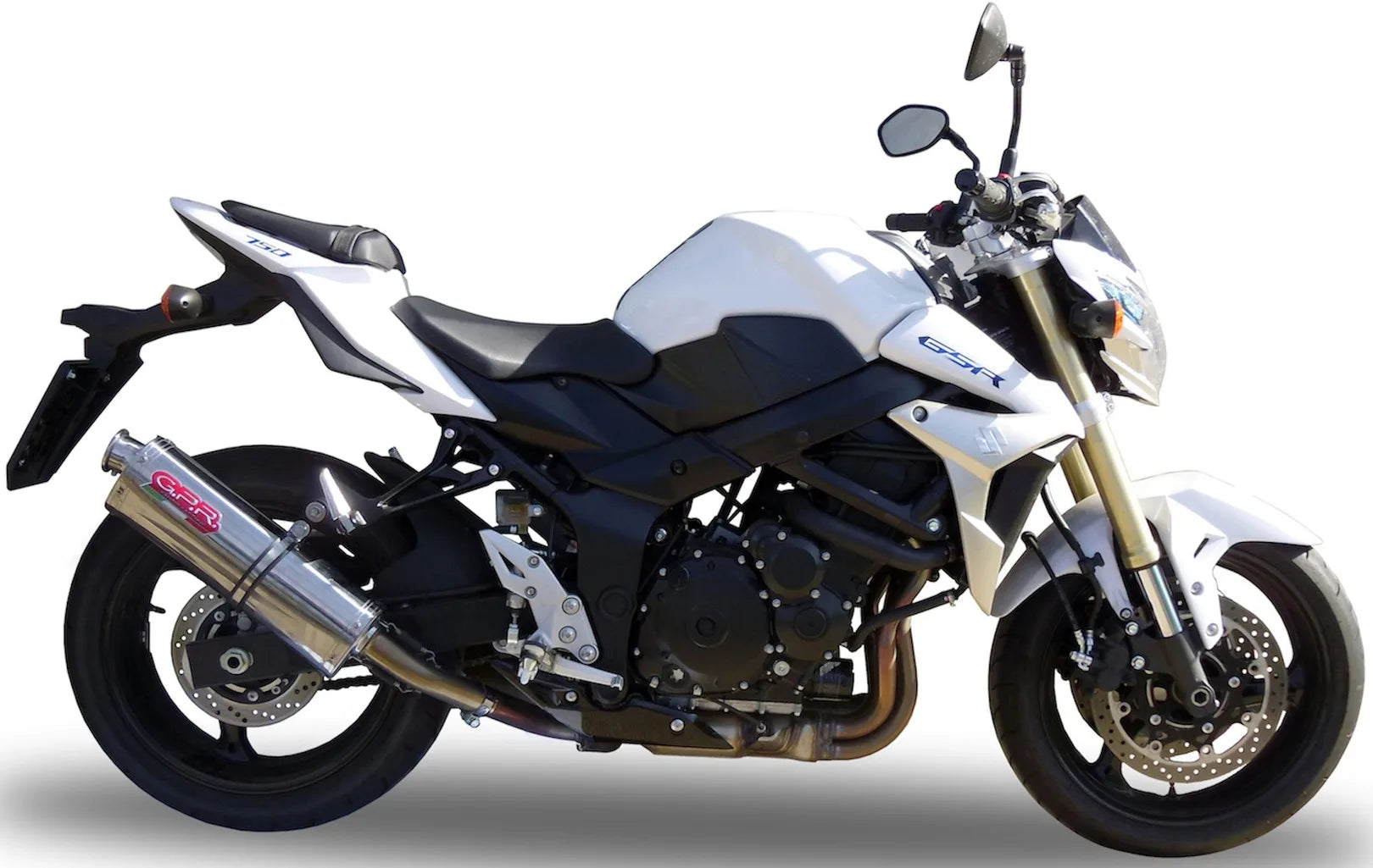 Tubo De Escape Con Homologación Acústica Trioval Acero - Gpr Compatible Con Suzuki Gsr 750 (2011-2015)