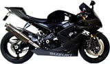 Tubo De Escape Con Homologación Acústica Trioval Acero - Gpr Compatible Con Suzuki Gsx-R 1000 K5 (2005-2006)