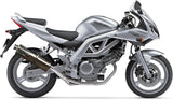Tubo De Escape Con Homologación Acústica Trioval Acero - Gpr Compatible Con Suzuki Sv 650 - S (1999-2002)