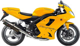 Exhaust Tip With Noise Certification Trioval Stainless Steel - Gpr Compatible With Triumph Daytona 955 (1999-2001)
