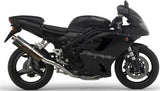 Exhaust Tip With Noise Certification Trioval Stainless Steel - Gpr Compatible With Triumph Daytona 955 Monobraccio (2003-2005)