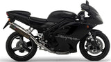 Tubo De Escape Con Homologación Acústica Trioval Acero - Gpr Compatible Con Triumph Daytona 955 Anniversary (2002-2003)