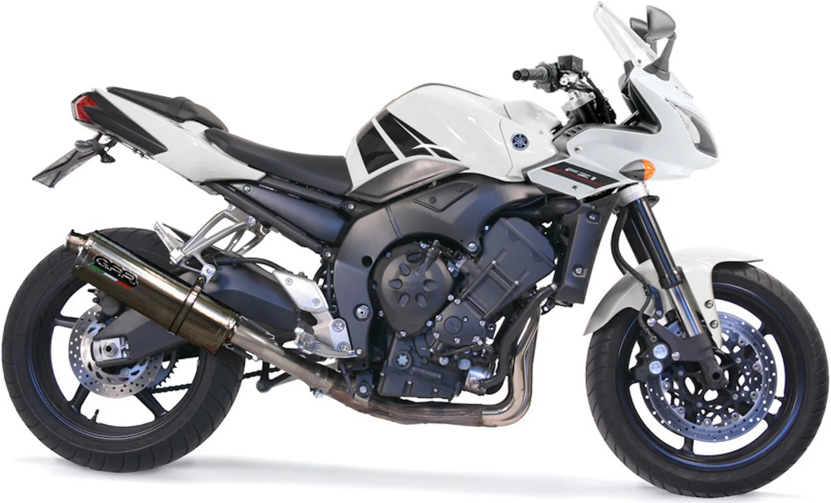Tubo De Escape Con Homologación Acústica Trioval Acero - Gpr Compatible Con Yamaha Fz-1 - Fazer 1000 (2006-2014)