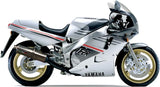 Tubo De Escape Con Homologación Acústica Trioval Acero - Gpr Compatible Con Yamaha Fzr 1000 Ex-Up (1989-1990)