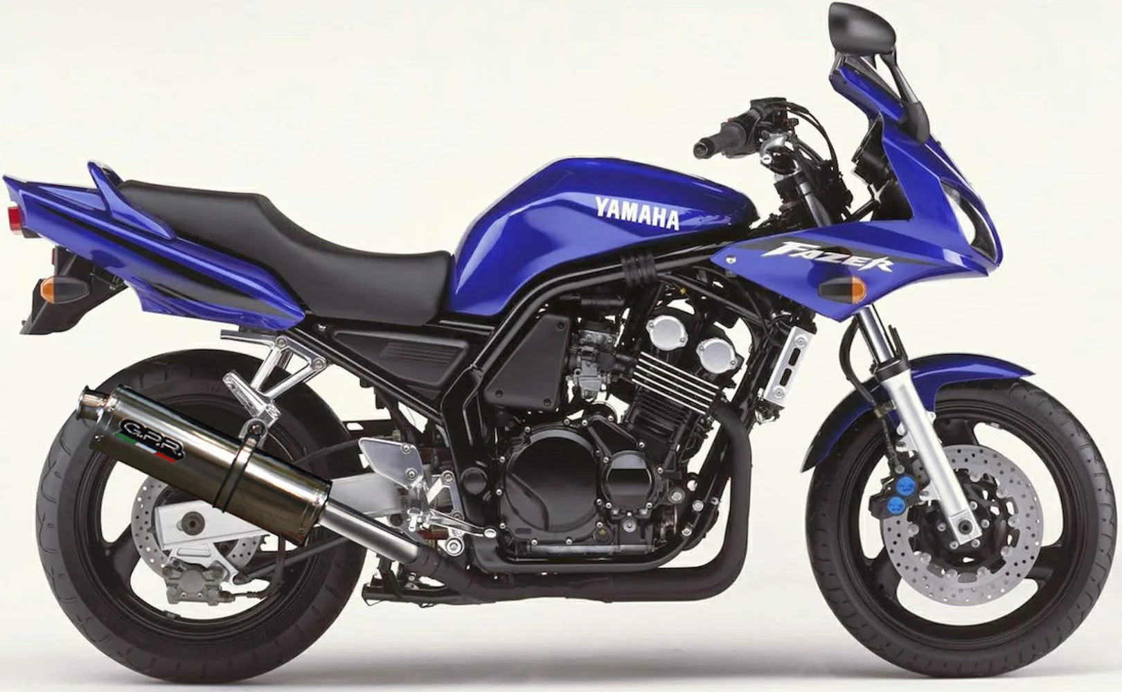 Tubo De Escape Con Homologación Acústica Trioval Acero - Gpr Compatible Con Yamaha Fzs 1000 Fazer (2001-2005)