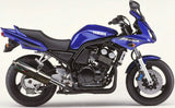 Tubo De Escape Con Homologación Acústica Trioval Acero - Gpr Compatible Con Yamaha Fzs 1000 Fazer (2001-2005)