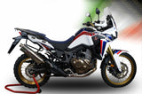 Tubo De Escape Con Homologación Acústica Trioval Acero - Gpr Compatible Con Honda Crf 1000 L Africa Twin (2015-2017)