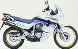 Exhaust Tip With Noise Certification Trioval Stainless Steel - Gpr Compatible With Honda Transalp Xl 600 V (1996-1999)