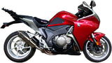 Tubo De Escape Con Homologación Acústica Trioval Acero - Gpr Compatible Con Honda Vfr 1200 F Ie (2010-2016)