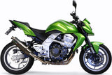 Tubo De Escape Con Homologación Acústica Trioval Acero - Gpr Compatible Con Kawasaki Z 750 - R (2007-2014)